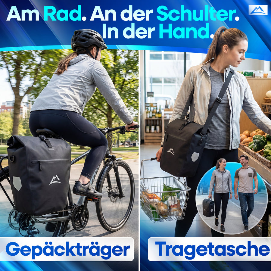 Gepäckträgertasche TPU
