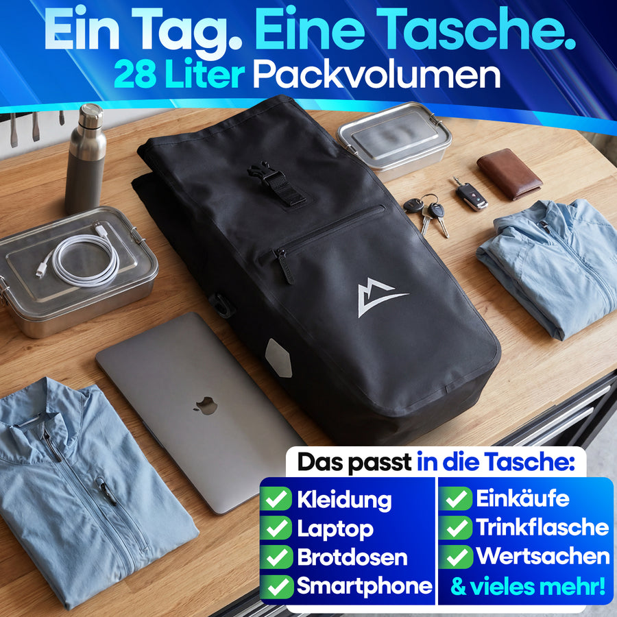 Gepäckträgertasche TPU