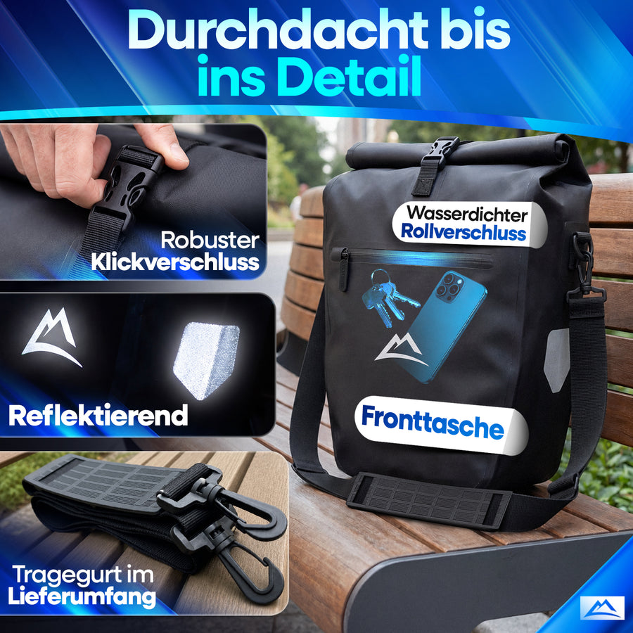 Gepäckträgertasche TPU
