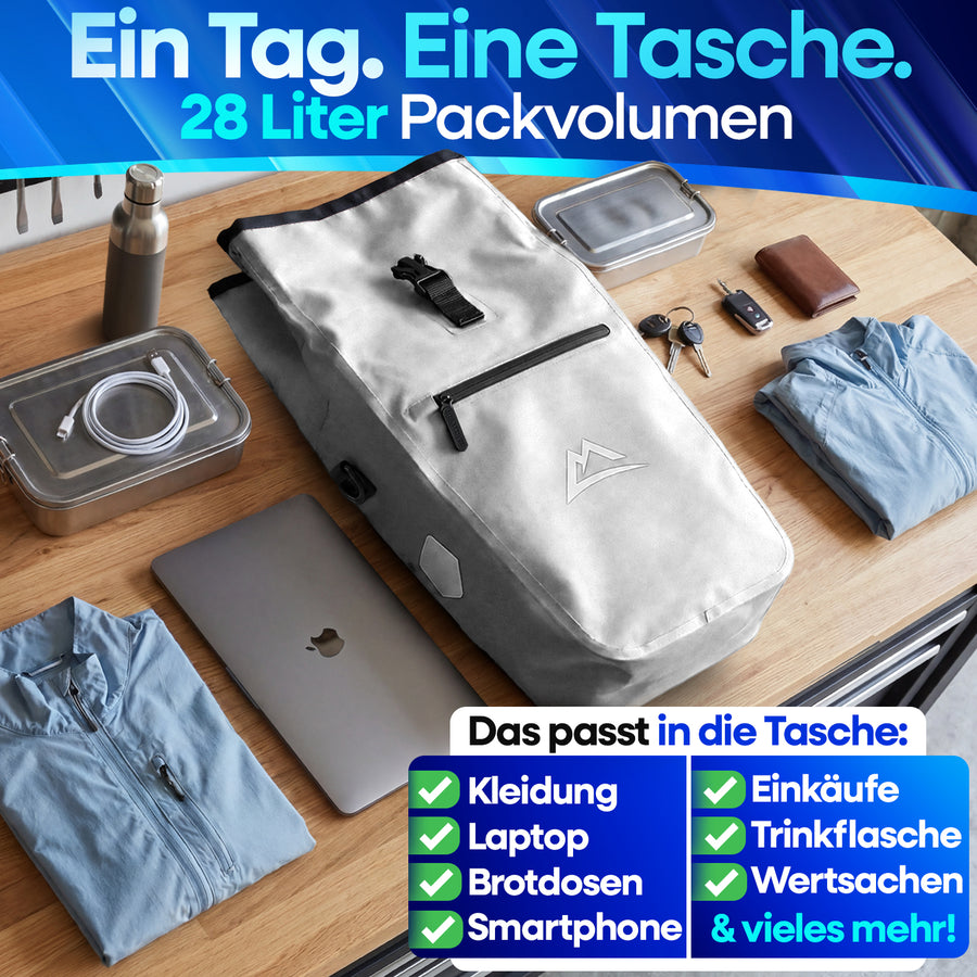 Gepäckträgertasche TPU