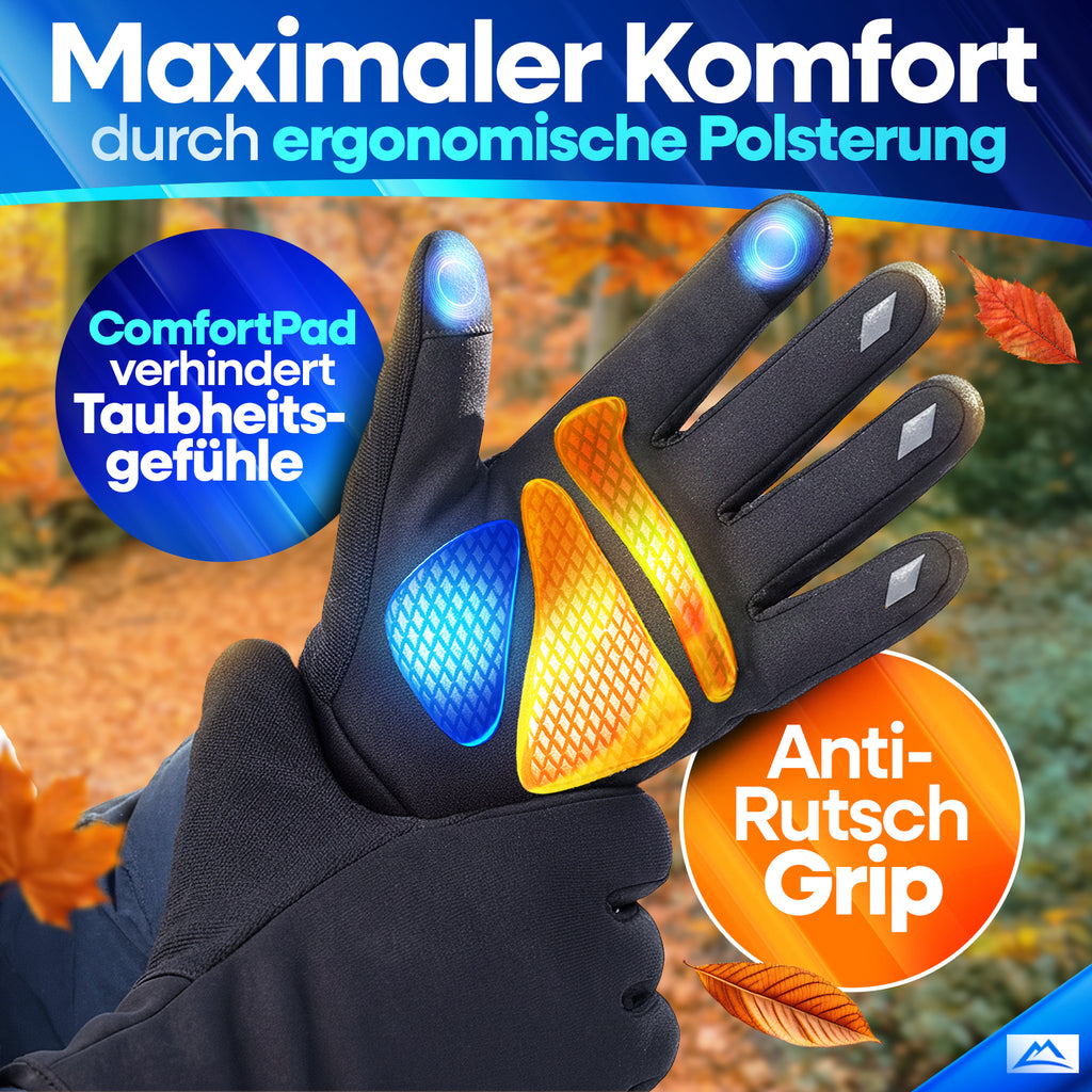 handschuhe hochwertig Premium Thermo Fahrrad Handschuhe: Maximale Wärme beim Radeln