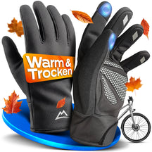 Nextcover Premium Thermo Fahrrad Handschuhe für Damen & Herren – winddicht, wasserabweisend und IGR-zertifiziert für ergonomischen Komfort im Winter.