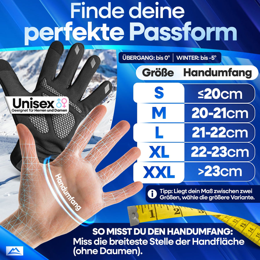 ThermoShield Fahrradhandschuhe
