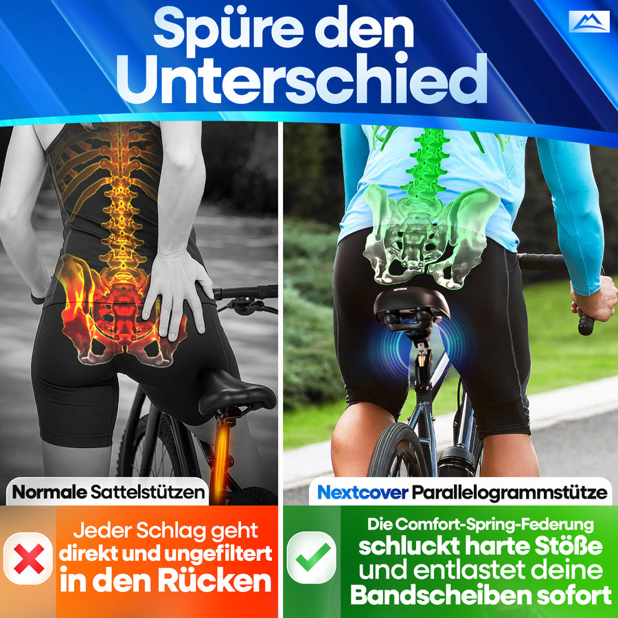 gefederte Sattelstütze ComfortSpring - Comfort-Spring-Technologie