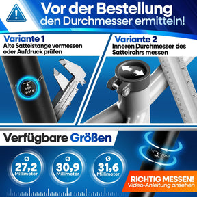 gefederte Sattelstütze ComfortSpring - Comfort-Spring-Technologie