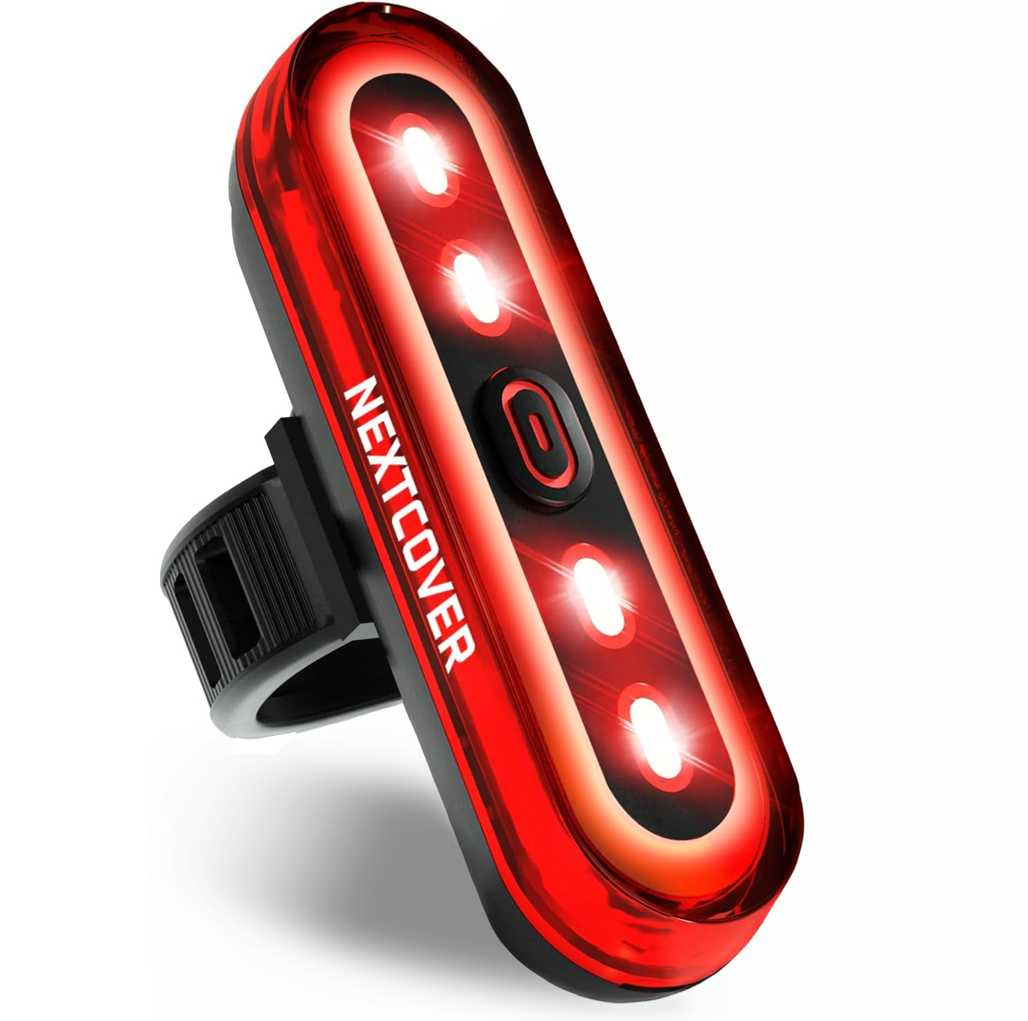 BrakePro Fahrrad Rücklicht mit [VisionLux] LEDs und Bremslicht