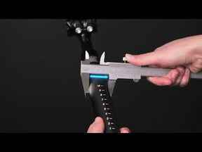 Nextcover gefederte Sattelstütze im Produktvideo: Schritt-für-Schritt-Anleitung zum richtigen Messen des Rohrdurchmessers (z.B. 27,2 mm, 30,9 mm, 31,6 mm) mit Messschieber, um die passende Größe für Ihr Fahrrad auszuwählen.