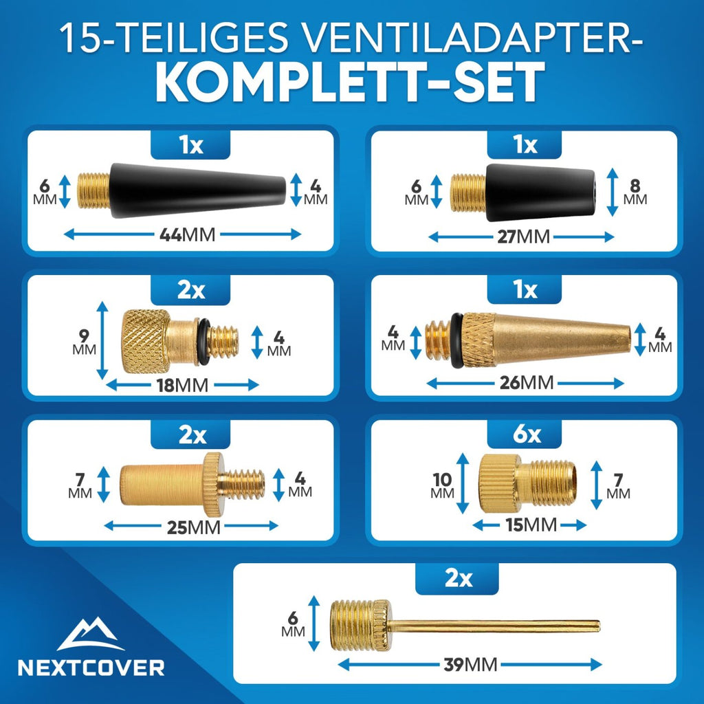 mountainbike ventil adapter Nextcover Fahrradventil Adapter Set